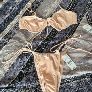 PacSun Light Pink Bikini Set NWT